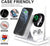 Wireless Charger, 4 in 1 Fast Wireless Charging Station for iPhone, Galaxy Apple Watch, Pencil Charging Dock