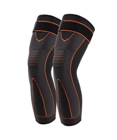Extended Acupressure Sports Knee Pads Self-Heating Shaping Knee Sleeve
